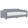 Schlafsofa mit hellgrauer Stoffmatratze 80x200 cm von vidaXL, Betten und Lattenroste - Ref: Foro24-3197611, Preis: 333,75 €, ...