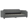 Sofa bed with dark gray fabric mattress 90x190 cm by vidaXL, Beds and slatted bases - Ref: Foro24-3197627, Price: 357,74 €, D...