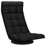 Silla de suelo giratoria de tela negra de vidaXL, Sillas de suelo - Ref: Foro24-336580, Precio: 119,97 €, Descuento: %