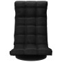 Silla de suelo giratoria de tela negra de vidaXL, Sillas de suelo - Ref: Foro24-336580, Precio: 119,97 €, Descuento: %