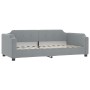 Sofá cama con colchón tela gris claro 100x200 cm de vidaXL, Camas y somieres - Ref: Foro24-3197621, Precio: 354,02 €, Descuen...