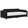 Sofá cama con colchón tela negro 100x200 cm de vidaXL, Camas y somieres - Ref: Foro24-3197623, Precio: 383,15 €, Descuento: %