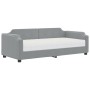 Schlafsofa mit hellgrauer Stoffmatratze 90x200 cm von vidaXL, Betten und Lattenroste - Ref: Foro24-3197616, Preis: 376,36 €, ...