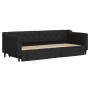 Trundle sofa bed with drawers black fabric 80x200 cm by vidaXL, Beds and slatted bases - Ref: Foro24-3197459, Price: 322,39 €...