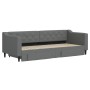 Sofá cama nido con cajones tela gris oscuro 80x200 cm de vidaXL, Camas y somieres - Ref: Foro24-3197458, Precio: 324,62 €, De...