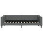 Sofá cama nido con cajones tela gris oscuro 80x200 cm de vidaXL, Camas y somieres - Ref: Foro24-3197458, Precio: 324,62 €, De...