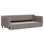 Sofá cama nido con cajones tela gris taupe 80x200 cm de vidaXL, Camas y somieres - Ref: Foro24-3197460, Precio: 322,74 €, Des...