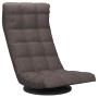 Silla de suelo giratoria tela gris taupe de vidaXL, Sillas de suelo - Ref: Foro24-336583, Precio: 115,91 €, Descuento: %