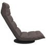 Silla de suelo giratoria tela gris taupe de vidaXL, Sillas de suelo - Ref: Foro24-336583, Precio: 115,91 €, Descuento: %