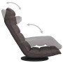 Silla de suelo giratoria tela gris taupe de vidaXL, Sillas de suelo - Ref: Foro24-336583, Precio: 115,91 €, Descuento: %