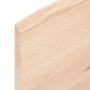 Untreated solid wood bathroom countertop 100x30x2 cm by vidaXL, Countertops - Ref: Foro24-3156029, Price: 45,62 €, Discount: %