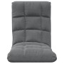 Silla de suelo plegable de tela gris claro de vidaXL, Sillas de suelo - Ref: Foro24-336584, Precio: 88,17 €, Descuento: %