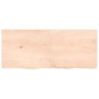 Encimera de baño madera maciza sin tratar 120x50x(2-4) cm de vidaXL, Encimeras - Ref: Foro24-3156045, Precio: 71,99 €, Descue...