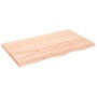 Encimera de baño madera maciza sin tratar 100x60x(2-4) cm de vidaXL, Encimeras - Ref: Foro24-3156039, Precio: 89,04 €, Descue...