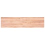 Encimera baño madera maciza tratada marrón claro 160x40x(2-4)cm de vidaXL, Encimeras - Ref: Foro24-3156155, Precio: 88,68 €, ...