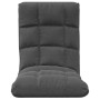 Silla de suelo plegable de tela gris oscuro de vidaXL, Sillas de suelo - Ref: Foro24-336585, Precio: 79,62 €, Descuento: %