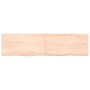 Encimera de baño madera maciza sin tratar 120x30x(2-6) cm de vidaXL, Encimeras - Ref: Foro24-3156042, Precio: 61,65 €, Descue...