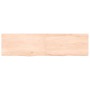 Encimera de baño madera maciza sin tratar 120x30x(2-4) cm de vidaXL, Encimeras - Ref: Foro24-3156041, Precio: 49,95 €, Descue...