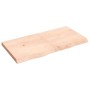 Encimera de baño madera maciza sin tratar 120x60x(2-6) cm de vidaXL, Encimeras - Ref: Foro24-3156048, Precio: 99,96 €, Descue...