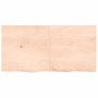 Encimera de baño madera maciza sin tratar 120x60x(2-6) cm de vidaXL, Encimeras - Ref: Foro24-3156048, Precio: 99,96 €, Descue...