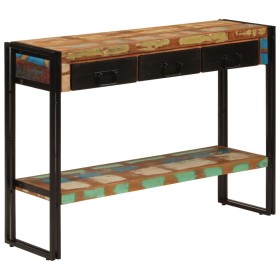 Console table solid recycled wood 110x30x76 cm by vidaXL, Side tables - Ref: Foro24-348158, Price: 160,99 €, Discount: %