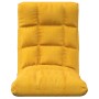 Mustard Yellow Fabric Folding Floor Lounger by vidaXL, Floor chairs - Ref: Foro24-336591, Price: 86,03 €, Discount: %