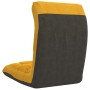 Tumbona de suelo plegable de tela amarillo mostaza de vidaXL, Sillas de suelo - Ref: Foro24-336591, Precio: 86,03 €, Descuent...