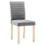 Dining chairs 2 units light gray fabric by vidaXL, dining chairs - Ref: Foro24-336817, Price: 135,62 €, Discount: %