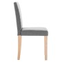 Dining chairs 2 units light gray fabric by vidaXL, dining chairs - Ref: Foro24-336817, Price: 135,62 €, Discount: %