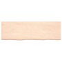 Untreated solid oak wood table top 160x50x(2-6) cm by vidaXL, Table tops - Ref: Foro24-3156323, Price: 109,83 €, Discount: %