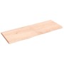 Tablero de mesa madera maciza roble sin tratar 140x50x(2-4) cm de vidaXL, Tableros para mesas - Ref: Foro24-3156316, Precio: ...