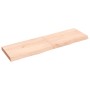 Tablero de mesa madera maciza roble sin tratar 140x40x(2-6) cm de vidaXL, Tableros para mesas - Ref: Foro24-3156315, Precio: ...