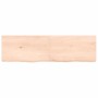 Tablero de mesa madera maciza roble sin tratar 140x40x(2-6) cm de vidaXL, Tableros para mesas - Ref: Foro24-3156315, Precio: ...