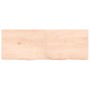 Tablero de mesa madera maciza roble sin tratar 140x50x(2-6) cm de vidaXL, Tableros para mesas - Ref: Foro24-3156317, Precio: ...