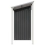 Cobertizo jardín tejado largo acero antracita 277x110,5x181 cm de vidaXL, Cobertizos - Ref: Foro24-364526, Precio: 363,76 €, ...