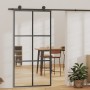 Schiebetür mit ESG-Glas und Aluminiumbeschlägen 102x205 cm von vidaXL, Türen - Ref: Foro24-3081949, Preis: 258,01 €, Rabatt: %