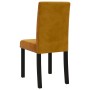 Sillas comedor 2 unidades de terciopelo marrón de vidaXL, Sillas de comedor - Ref: Foro24-336851, Precio: 91,91 €, Descuento: %