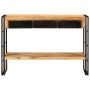 Mesa consola madera maciza de mango 110x30x76 cm de vidaXL, Mesas auxiliares - Ref: Foro24-348159, Precio: 206,76 €, Descuent...