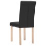 Sillas de comedor 4 unidades tela negra de vidaXL, Sillas de comedor - Ref: Foro24-336866, Precio: 254,99 €, Descuento: %