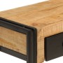 Mesa consola madera maciza de mango 110x30x76 cm de vidaXL, Mesas auxiliares - Ref: Foro24-348159, Precio: 206,76 €, Descuent...