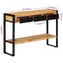 Mesa consola madera maciza de mango 110x30x76 cm de vidaXL, Mesas auxiliares - Ref: Foro24-348159, Precio: 206,76 €, Descuent...