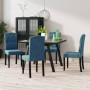 Dining chairs 4 units blue velvet by vidaXL, dining chairs - Ref: Foro24-336910, Price: 285,38 €, Discount: %