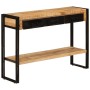 Mesa consola madera maciza de mango 110x30x76 cm de vidaXL, Mesas auxiliares - Ref: Foro24-348159, Precio: 206,76 €, Descuent...