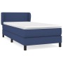 Box spring bed with blue fabric mattress 80x200 cm by vidaXL, Beds and slatted bases - Ref: Foro24-3126043, Price: 293,99 €, ...