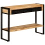 Mesa consola madera maciza de mango 110x30x76 cm de vidaXL, Mesas auxiliares - Ref: Foro24-348159, Precio: 206,76 €, Descuent...