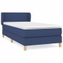 Box spring bed with blue fabric mattress 80x200 cm by vidaXL, Beds and slatted bases - Ref: Foro24-3126683, Price: 293,78 €, ...