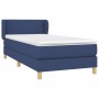 Box spring bed with blue fabric mattress 80x200 cm by vidaXL, Beds and slatted bases - Ref: Foro24-3126683, Price: 293,78 €, ...