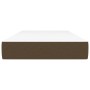 Pocket spring mattress dark brown fabric 80x200x20 cm by vidaXL, Mattresses - Ref: Foro24-347677, Price: 126,98 €, Discount: %