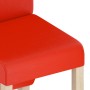 Esszimmerstühle 2 Einheiten rotes Kunstleder von vidaXL, Essstühle - Ref: Foro24-336958, Preis: 97,32 €, Rabatt: %