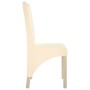 Dining chairs 2 units of cream fabric by vidaXL, dining chairs - Ref: Foro24-336961, Price: 124,13 €, Discount: %